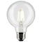 Satco 4.5 Watt G25 LED Lamp, Clear, Medium Base, 90 CRI, 2700K, 120 Volts S21226 - alternate 3